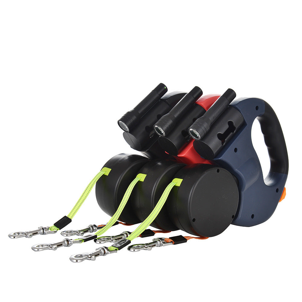 Double-Headed Retractable Leash